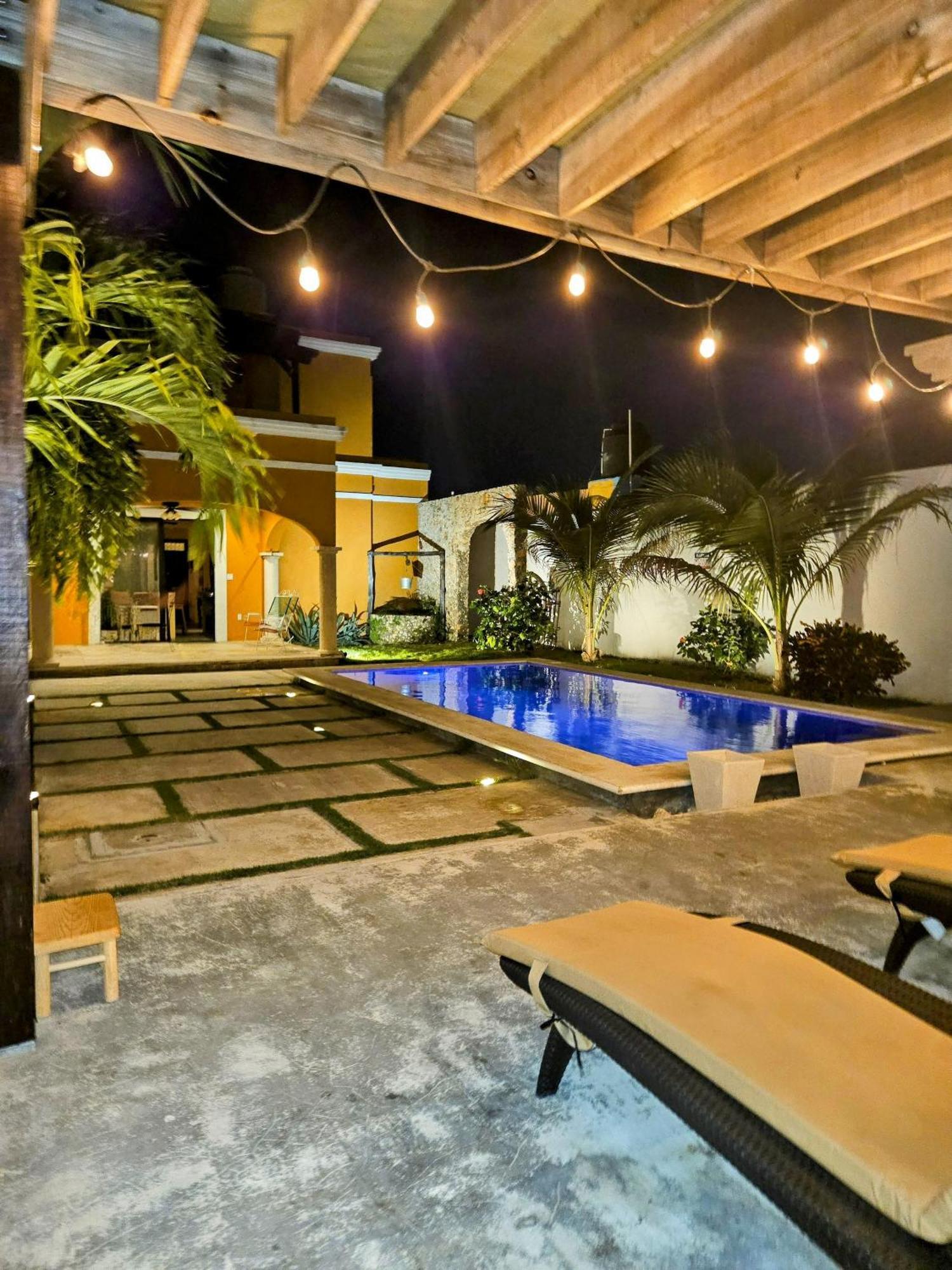 Casa Flamingos Altabi Villa Merida Exterior photo